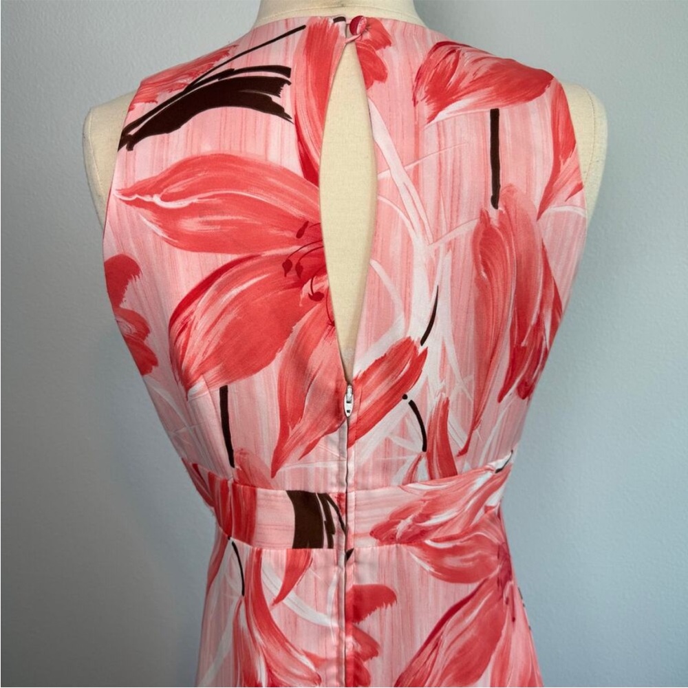 Floral Pink Maxi Dress - Picture 3 of 5